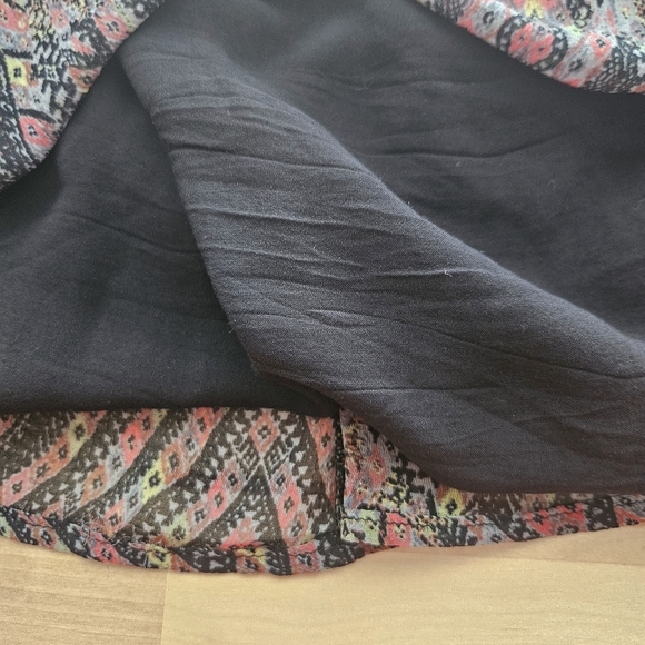 Free People Periscopes In Sky Babydoll Small Keyhole Strappy Aztec Mini Fairy - Picture 7 of 11